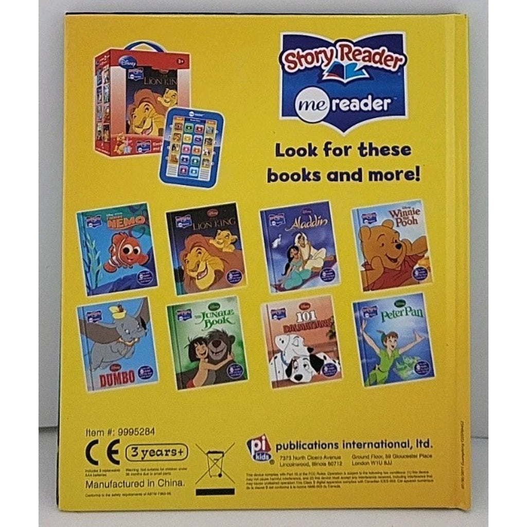 Me Reader Toy Story 3 Book Hardcover Book Only
