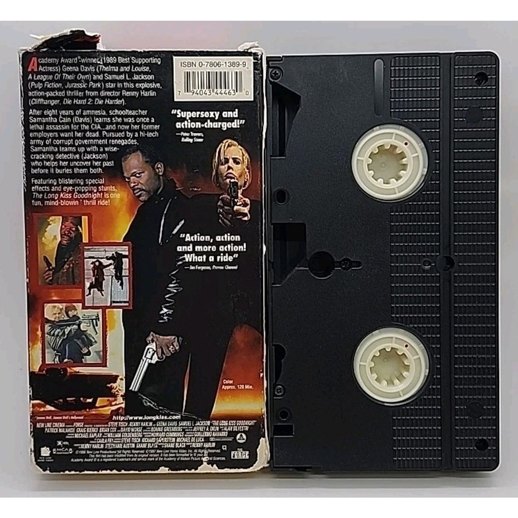 The Long Kiss Goodnight (VHS, 1997)