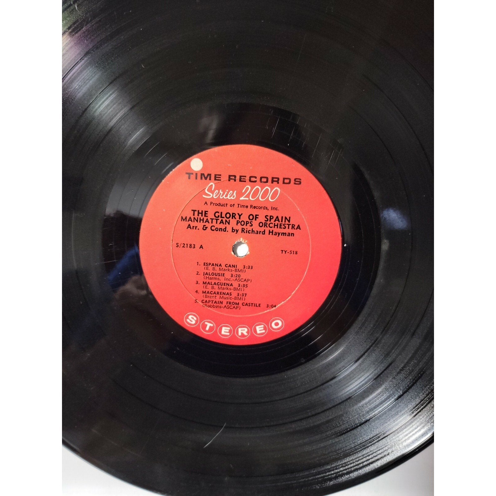 Manhattan Pops Orchestra - The Glory Of Spain (Vinyl)
