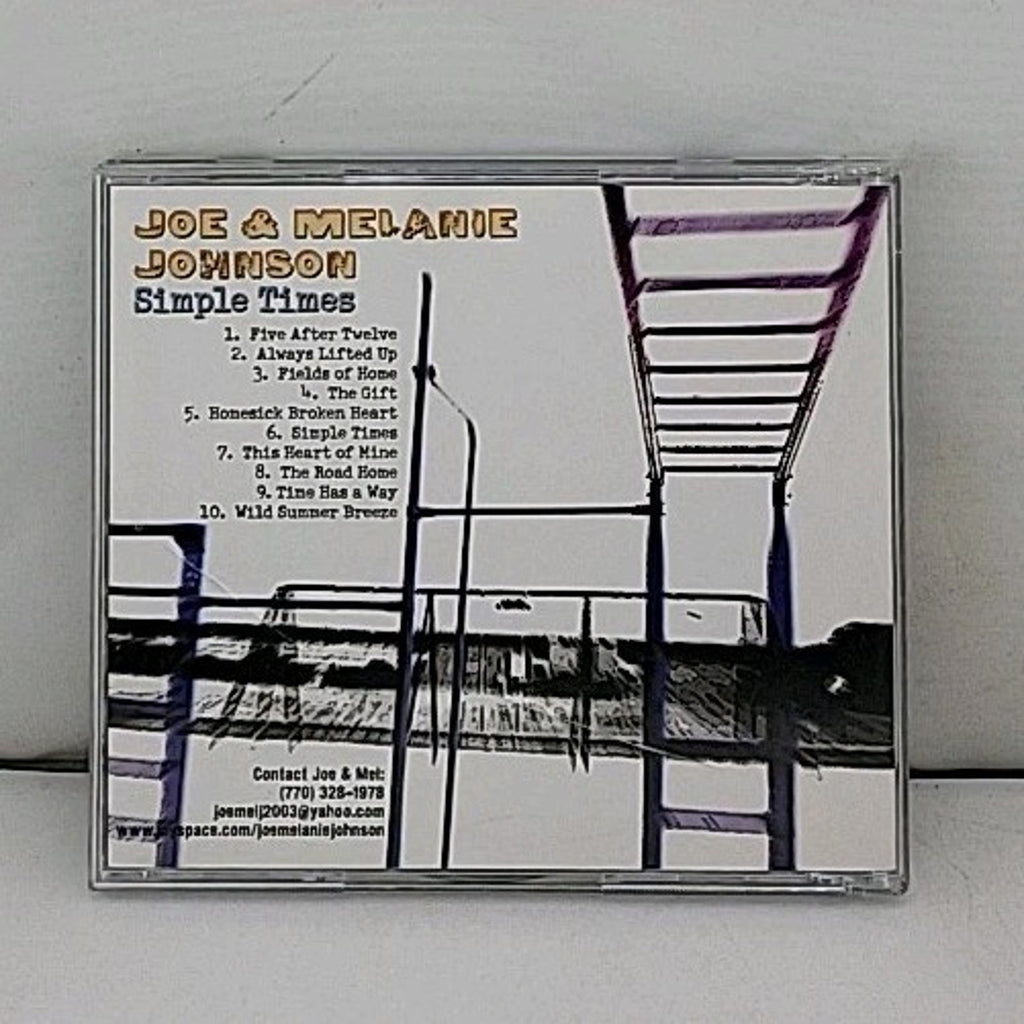Joe & Melanie Johnson CD Simple Times 2003