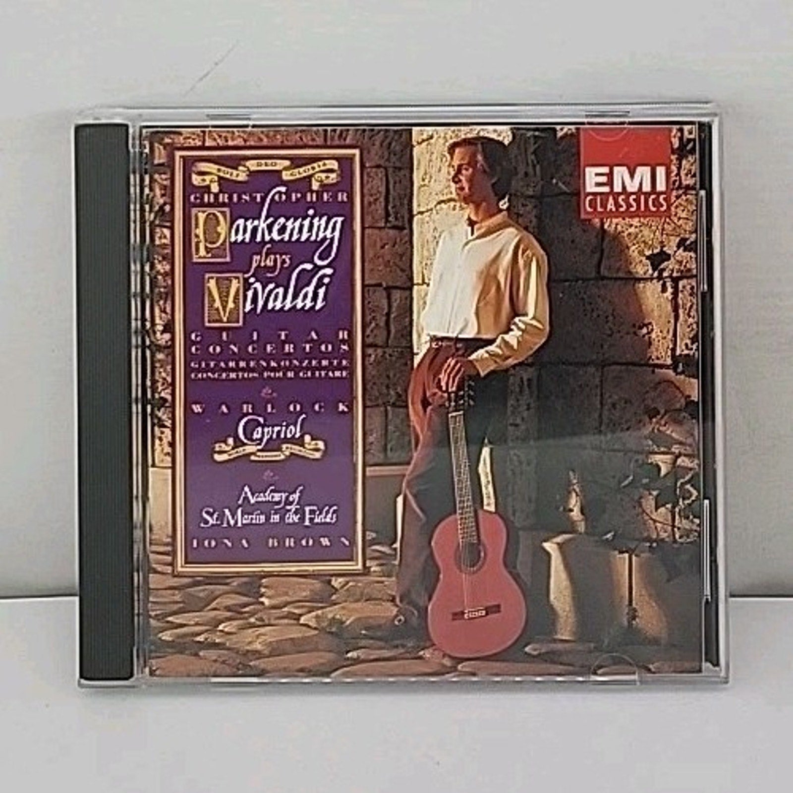 Christopher Parkening Plays Vivaldi (CD, EMI, 1994) Guitar Complete