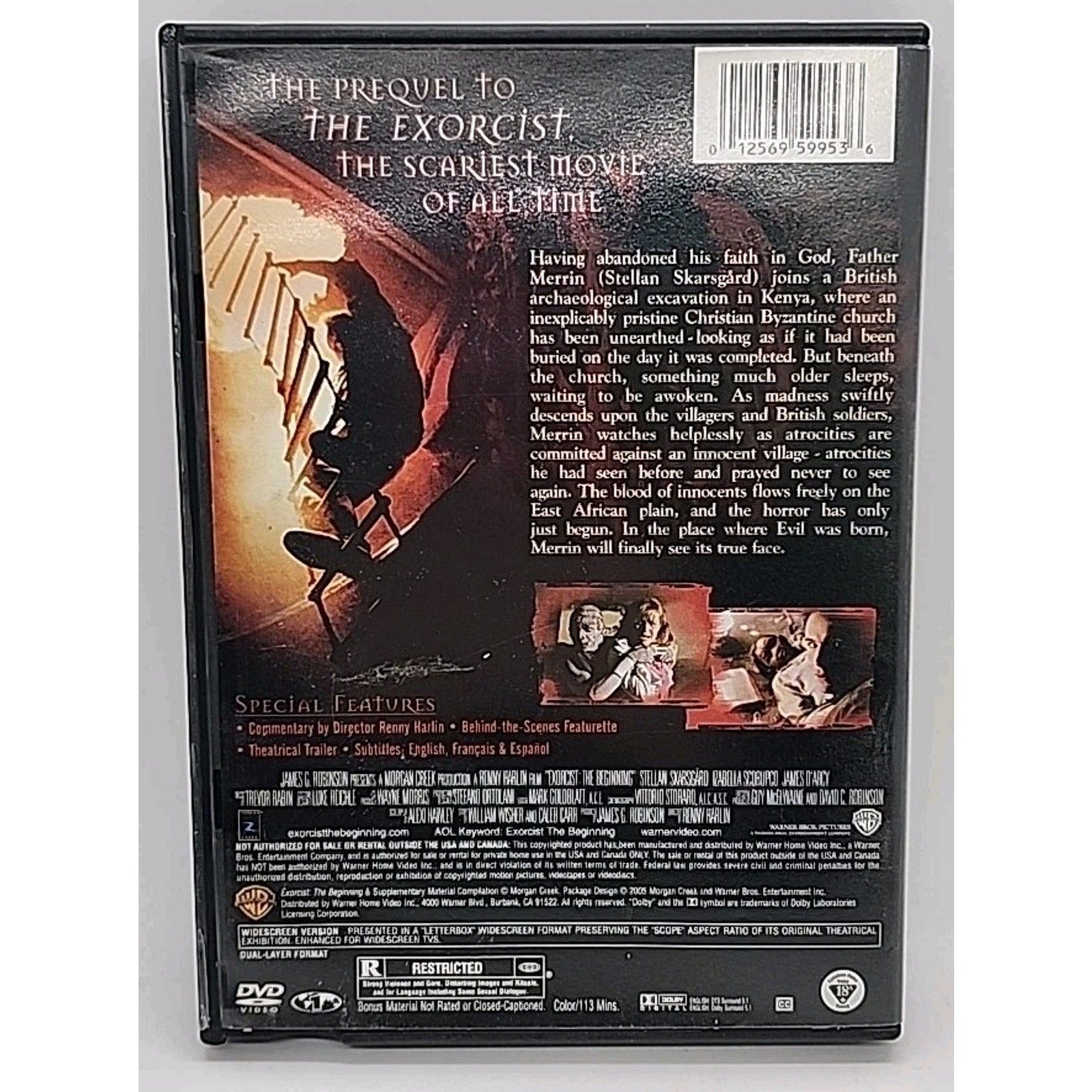 Exorcist: The Beginning (DVD, 2005, Widescreen)
