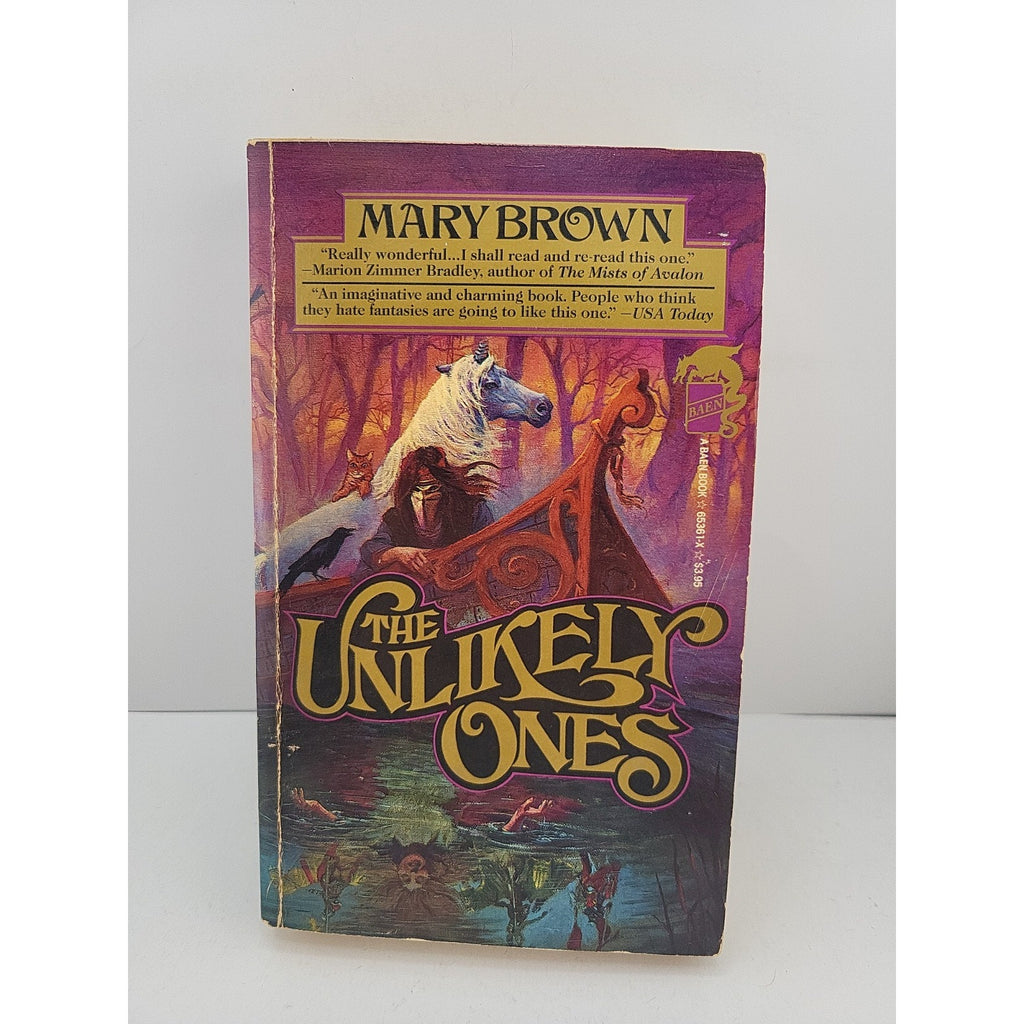 The Unlikely Ones Mary Brown 197 First Print Used Condition Book