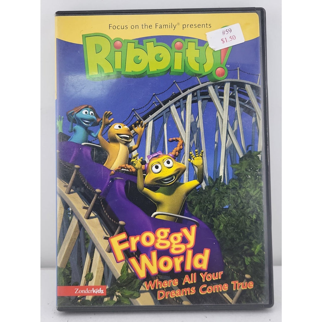 Ribbits! Froggy World Where All Your Dreams Come True DVD