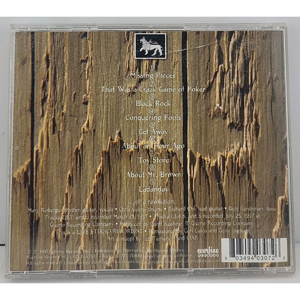 The Wanderer by O.A.R. (CD, 2001)