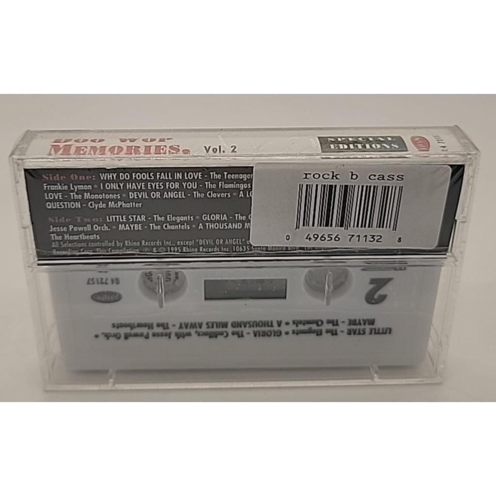Doo Wop Memories, Vol. 2 by Various Artists (Cassette, Sep-1995) *Brand New*