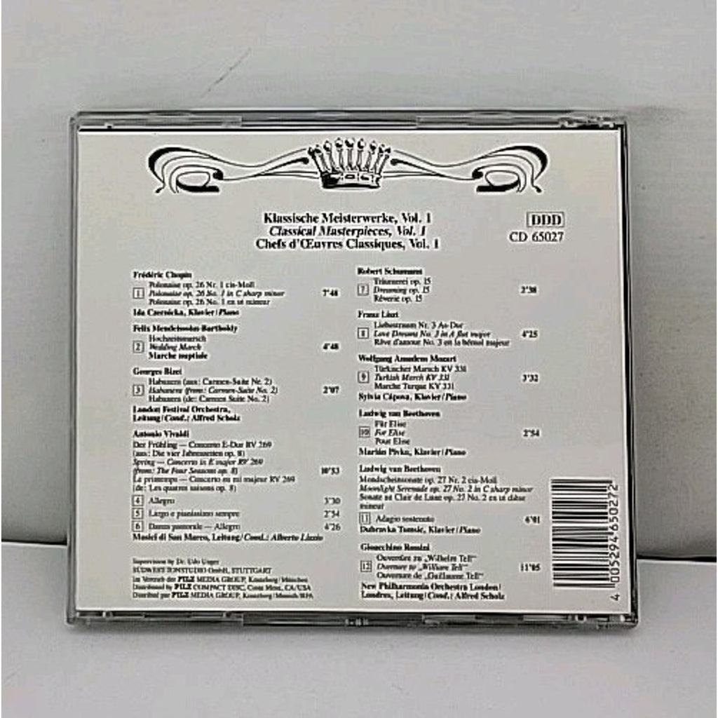 CD - Klassische Meisterwerke, Vol. 1