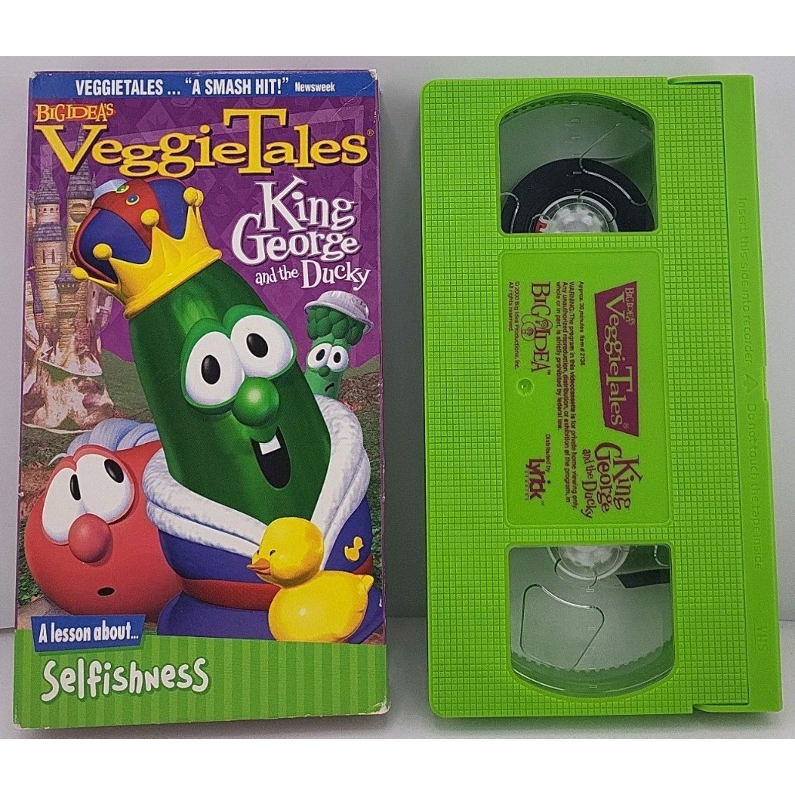 VeggieTales - King George and the Ducky (VHS, 2000)
