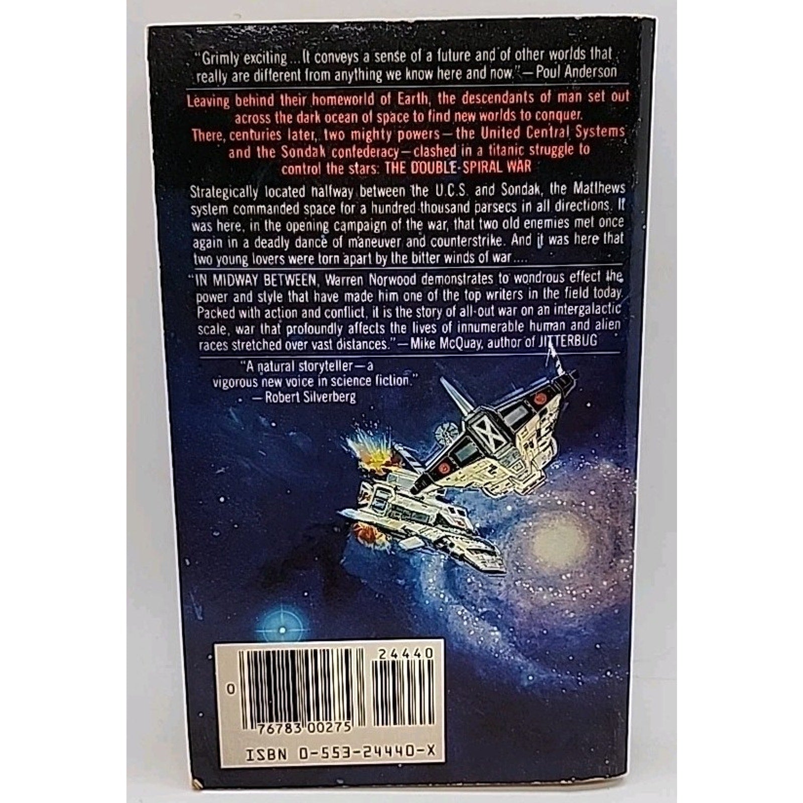 Midway Between Warren C. Norwood (Paperback)