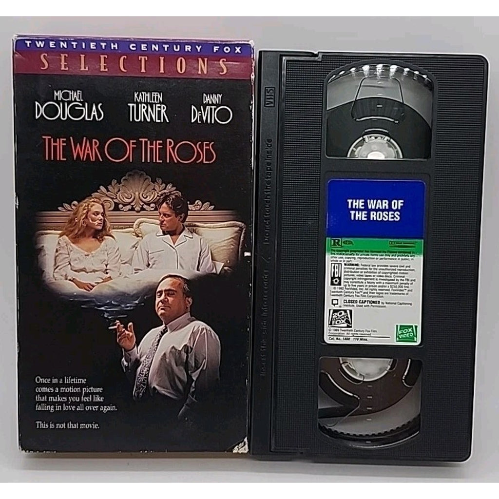 War of the Roses (VHS, 1989)