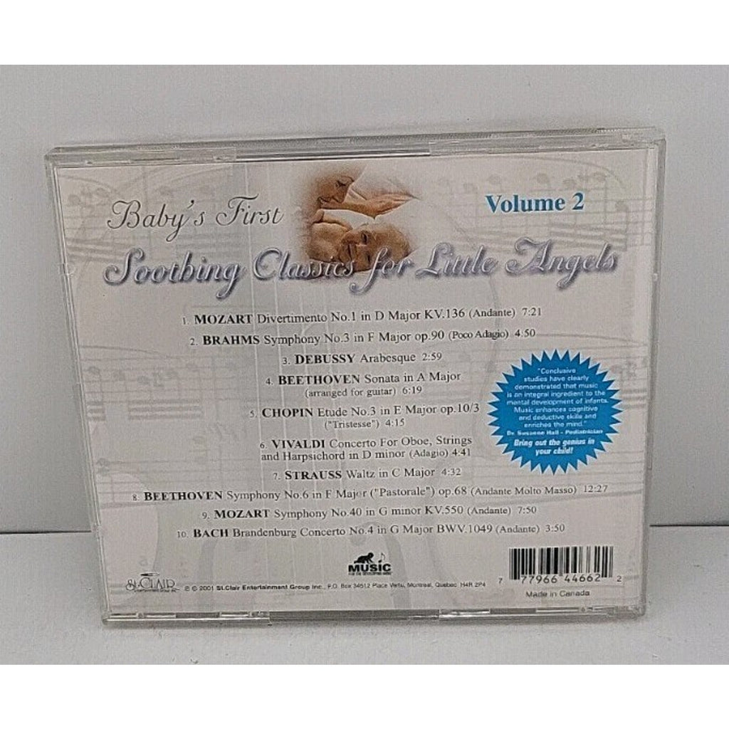 Baby's First Soothing Classics for Little Angels Volume 2 CD
