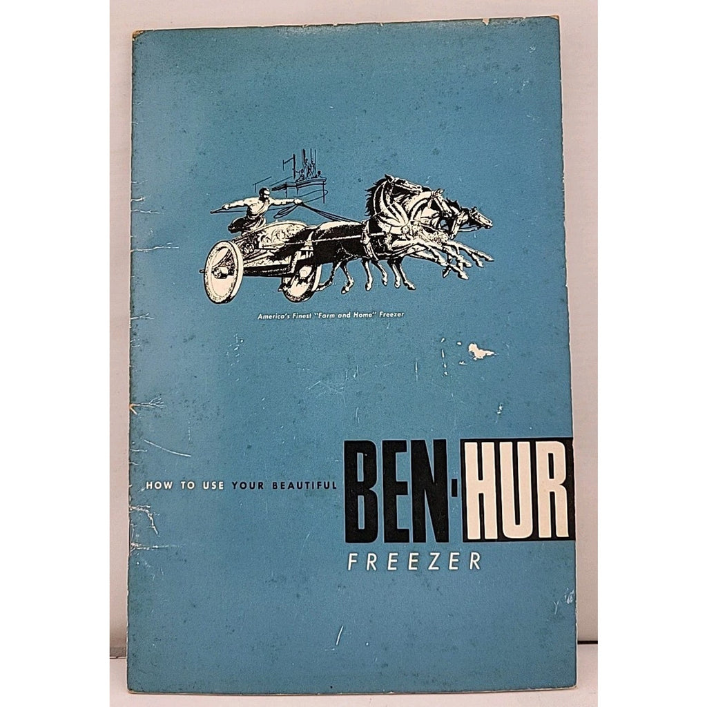 How To Use Your Beautiful Ben-hur Freezer