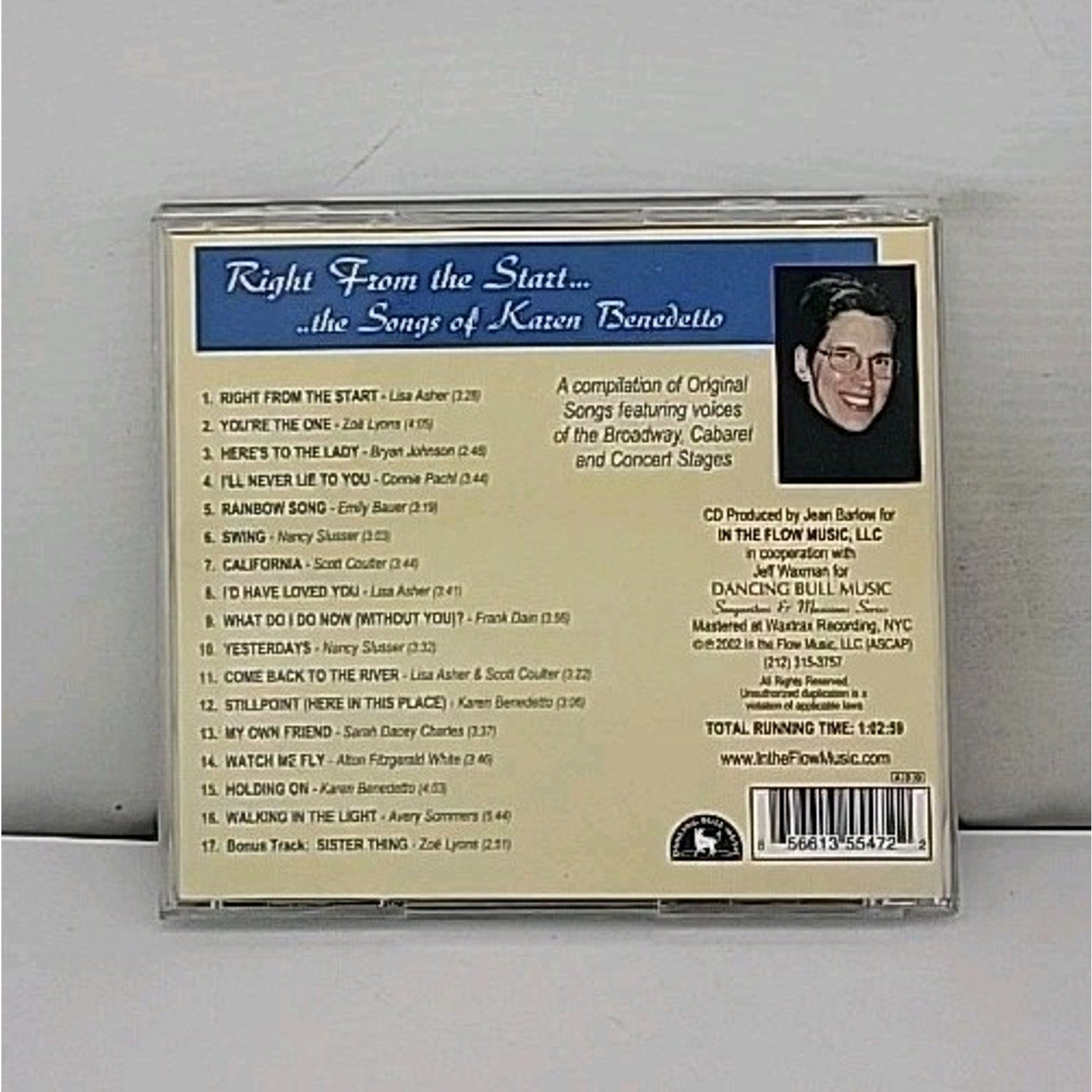 Right from the Start the Songs of Karen Benedetto by Karen Benedetto (CD, 2002)
