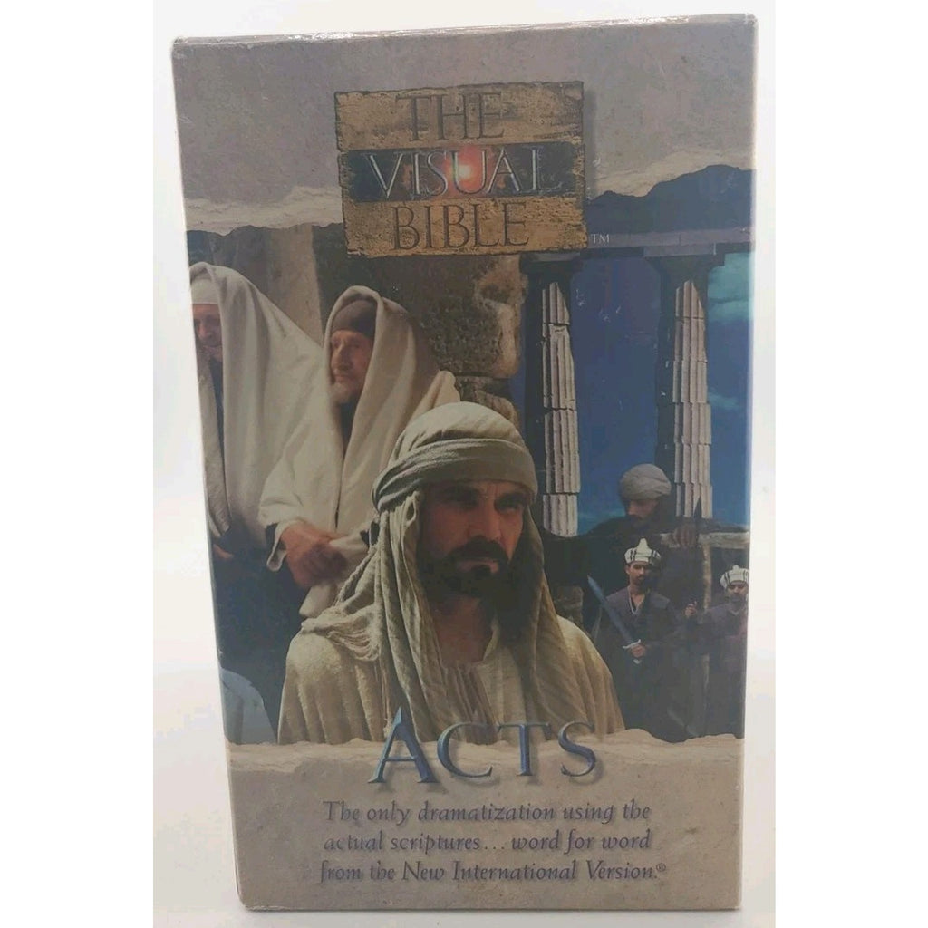 The Visual Bible Acts Volume 1-4 VHS Box Set