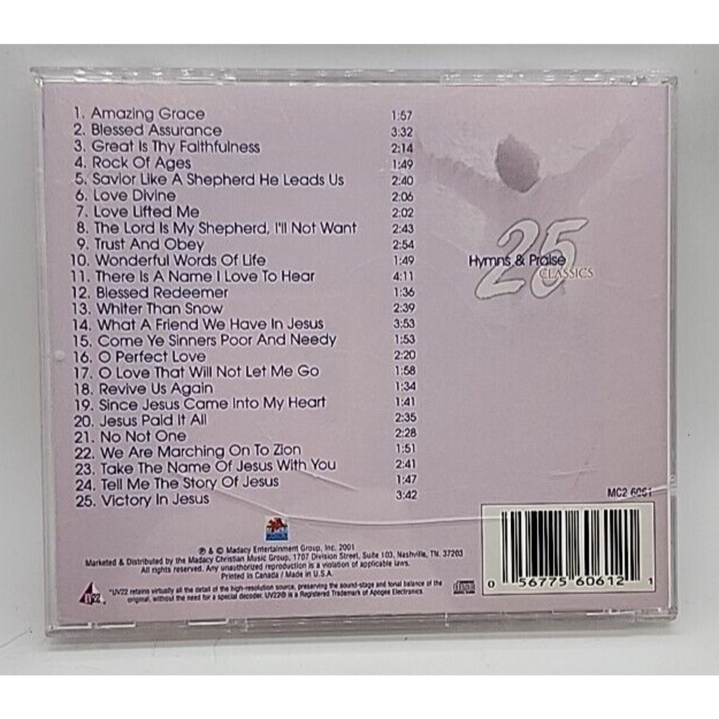 Vol. 2-25 Hymns & Praise Classics by Various (CD, 2001)