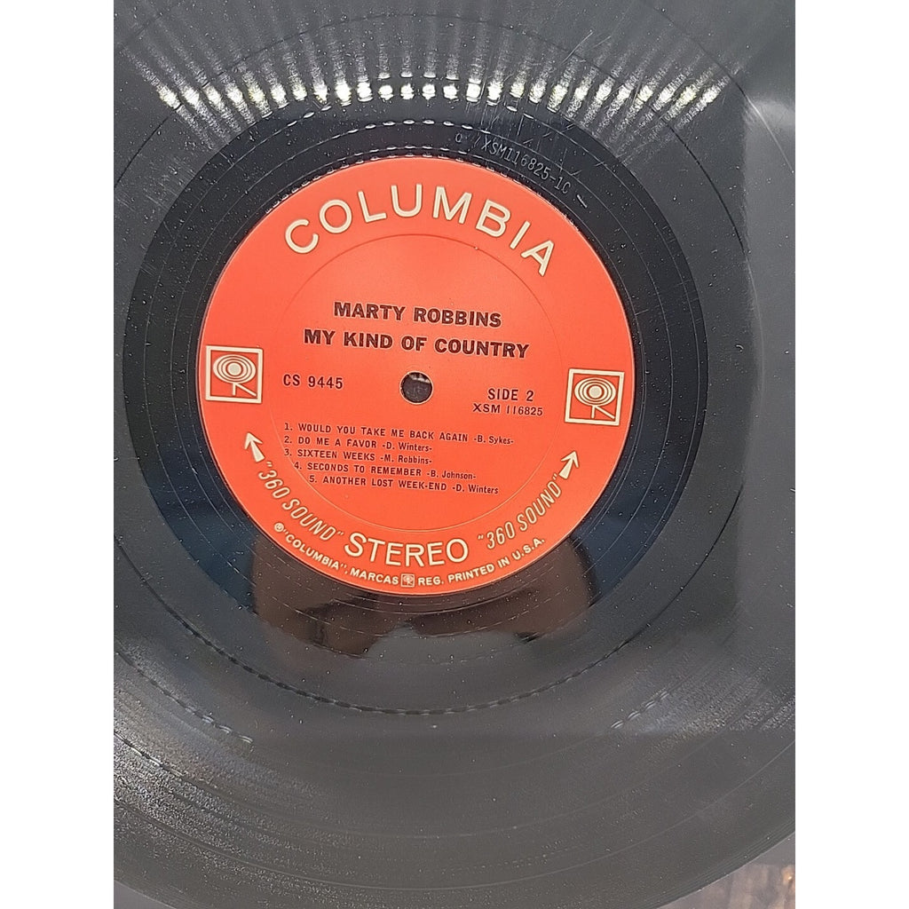 Marty Robbins - My Kind Of Country (Record)