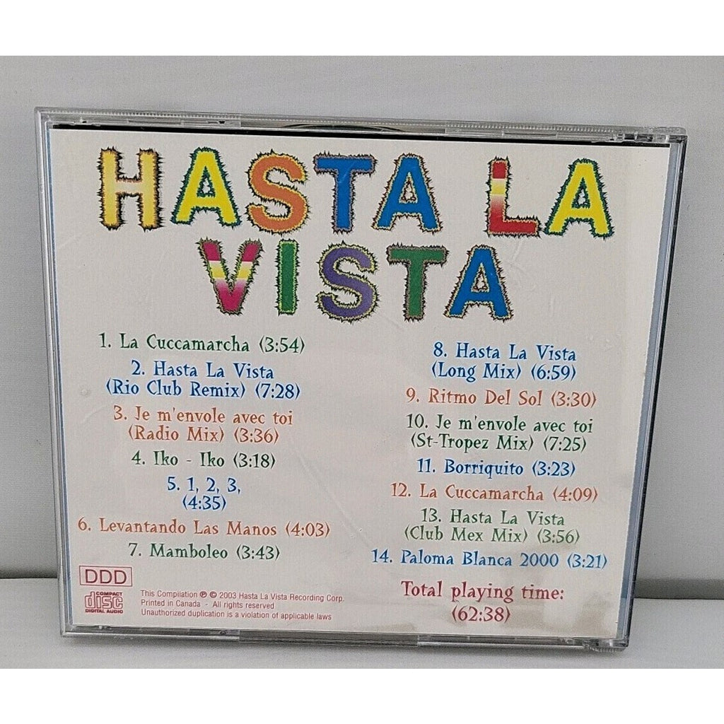 Hasta La Vista - Party Tunes - Volume 1 CD