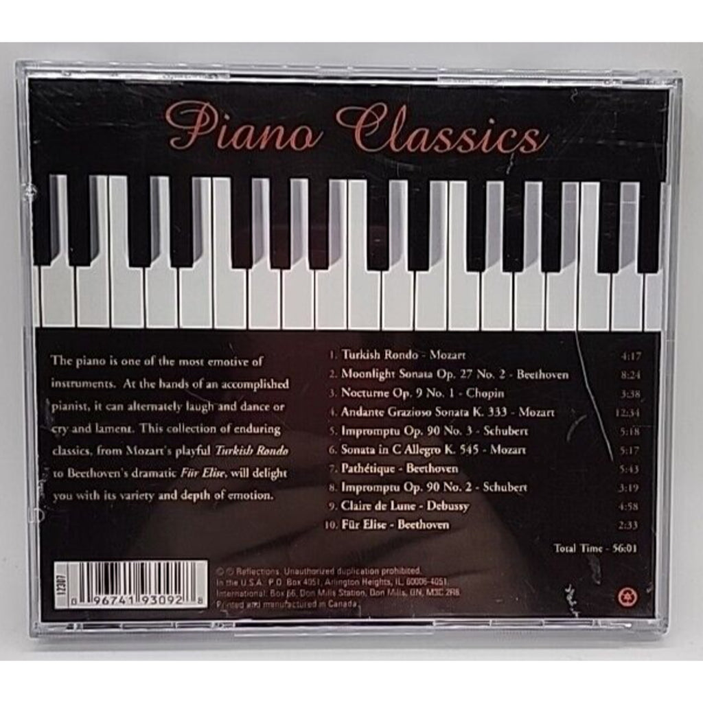 Piano Classics (CD, 2008) Reflections