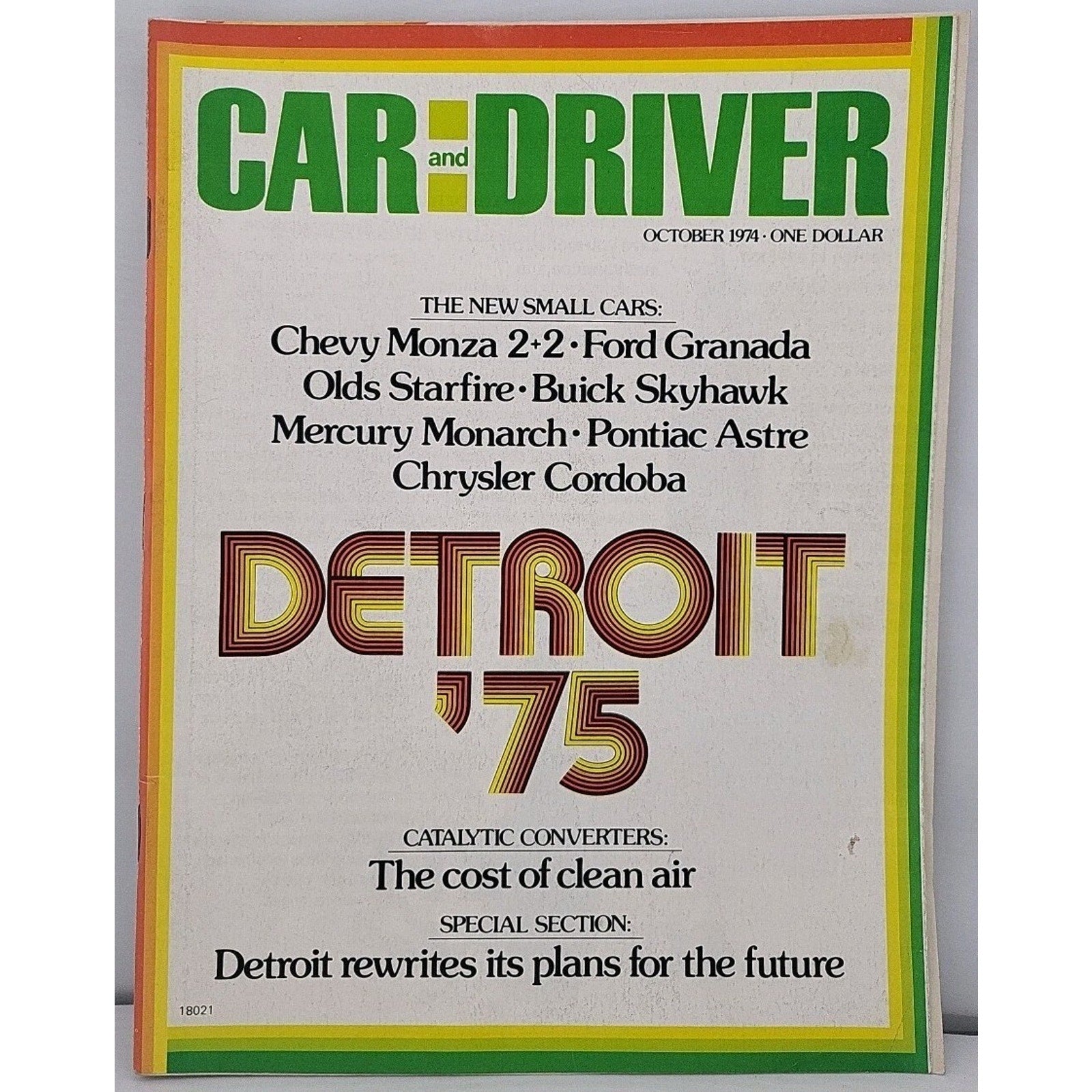 Car And Driver Magazine - October 1974 - Volume 20 Number 4