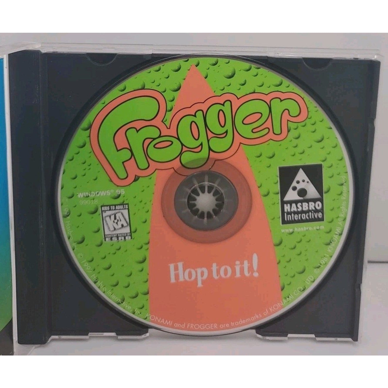 Frogger (PC, 1997) Hasbro Interactive Windows 95 CD-ROM, Complete