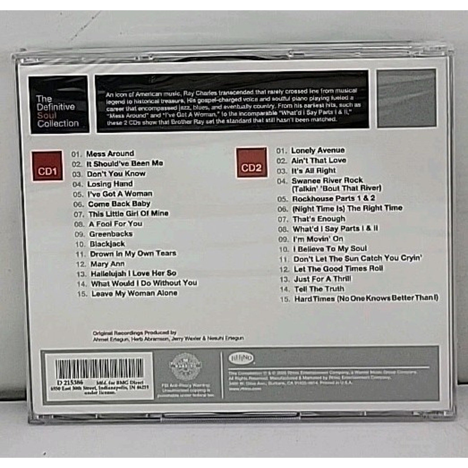 Ray Charles The Definitive Soul Collection (CD) *Brand New*
