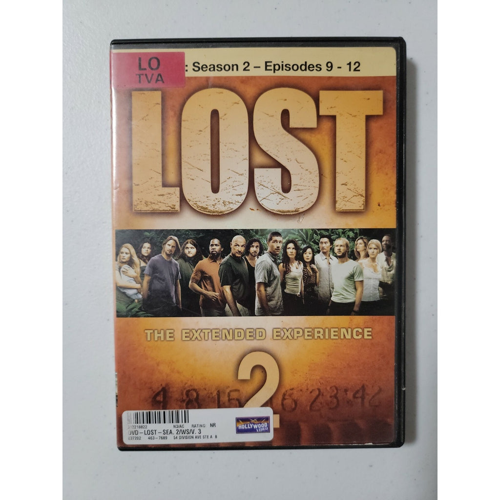 Lost: The Complete Second Season (DVD, 2005) *Discs 1-3,5&6 Only*