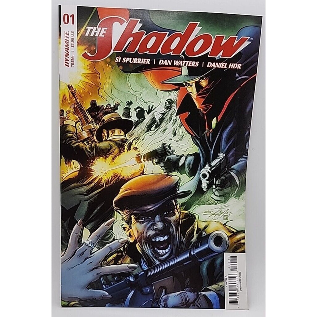 The Shadow #01 Dynamite Comics Cover Variant D by Neal Adams Tim Shinn
