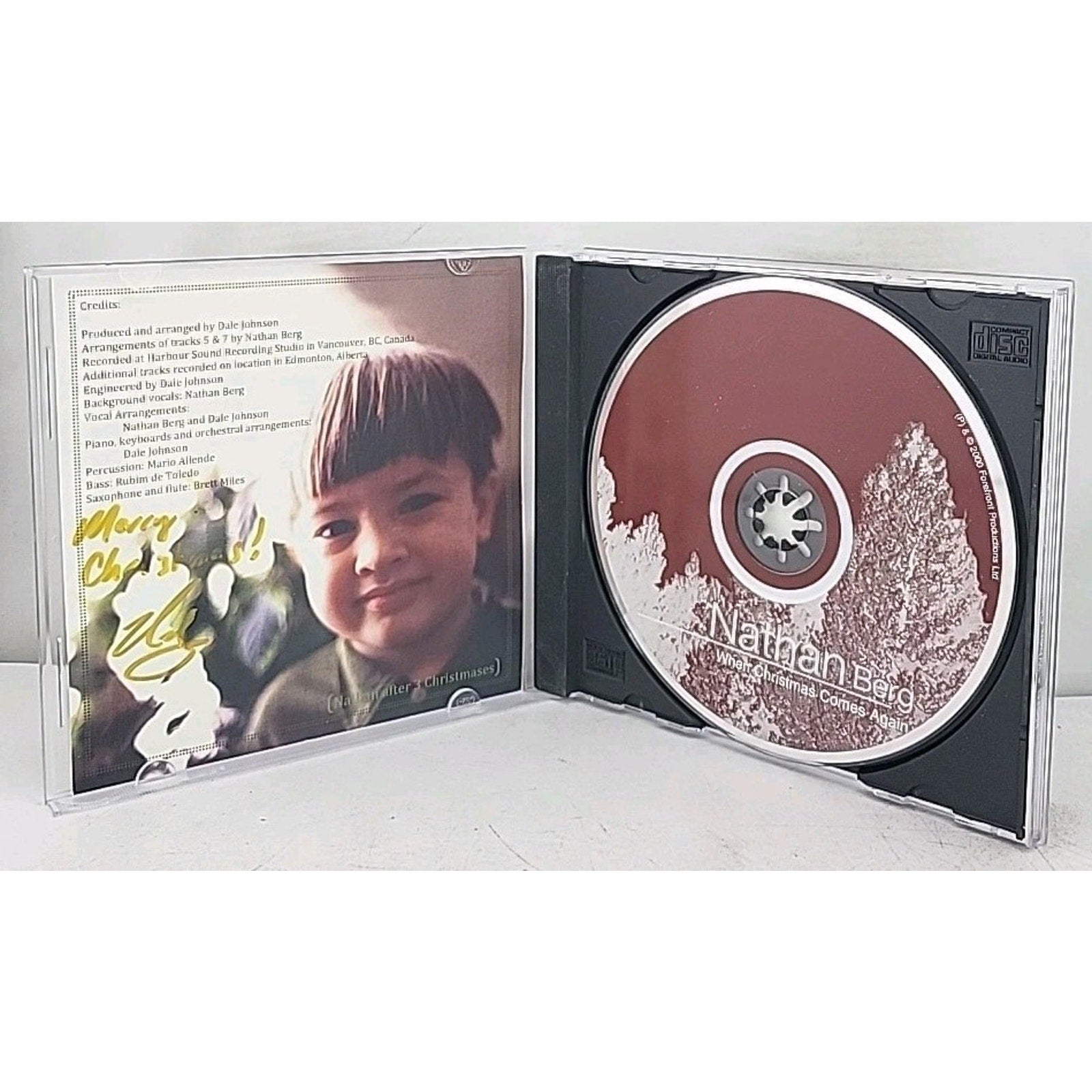 When Christmas Comes Again By Nathan Berg CD