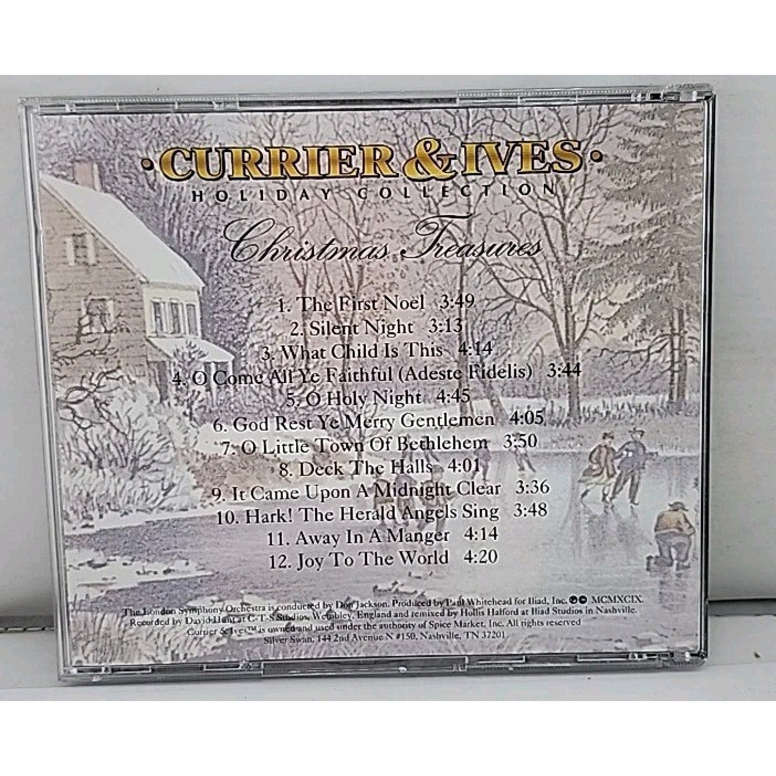 Currier & Ives Holiday Collection Christmas Treasures (CD)