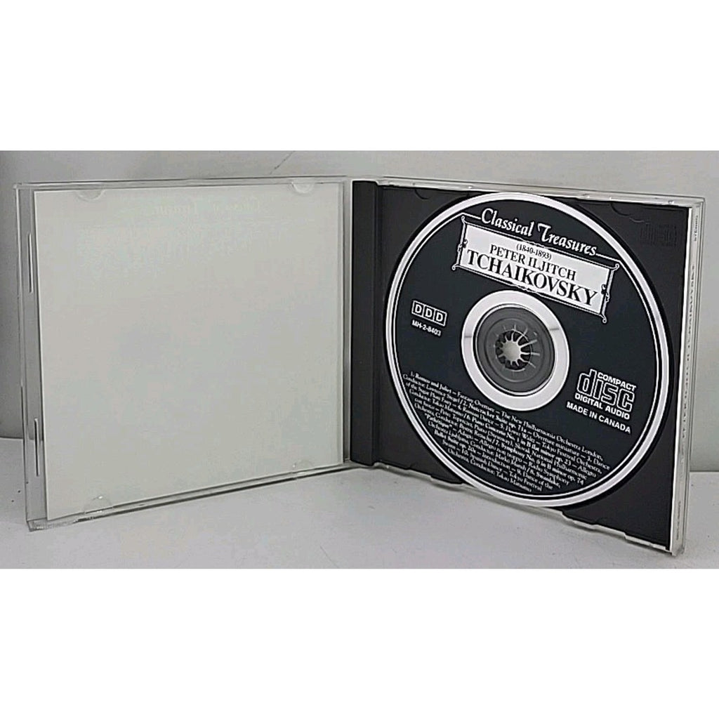 Tchaikovsky Classical Treasures CD Romeo Juliet Nutcracker Piano Concerto