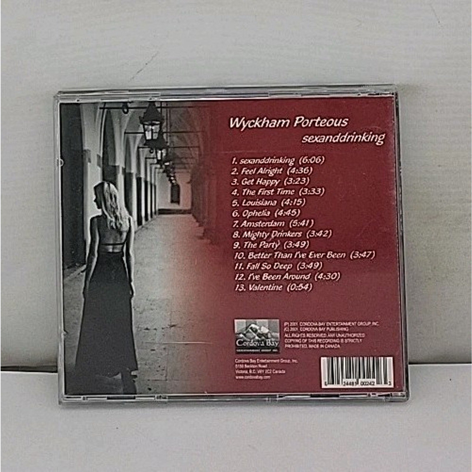 Sex and drinking by Porteous, Wyckham (CD, 2001)