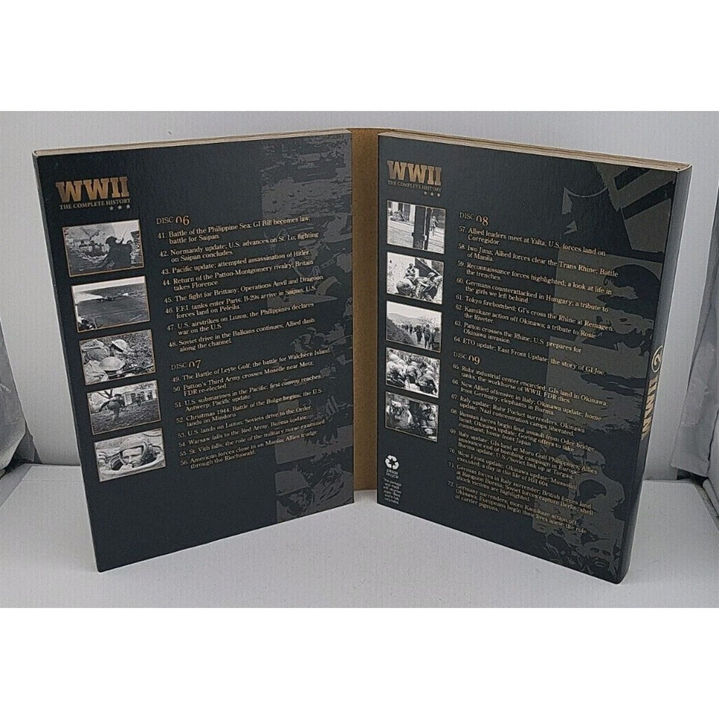 WWII: The Complete History (DVD, 2011, 10-Disc Set)