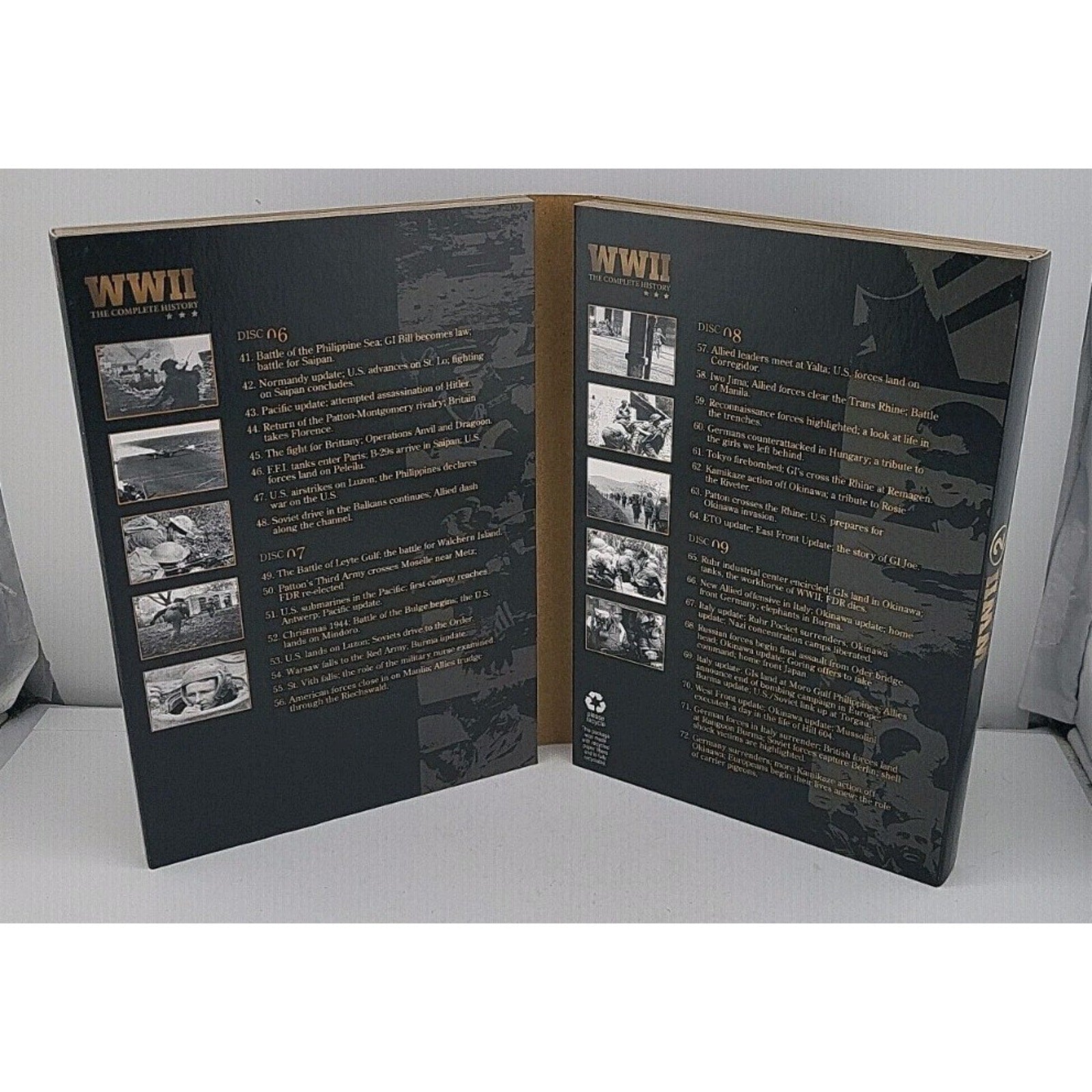 WWII: The Complete History (DVD, 2011, 10-Disc Set)