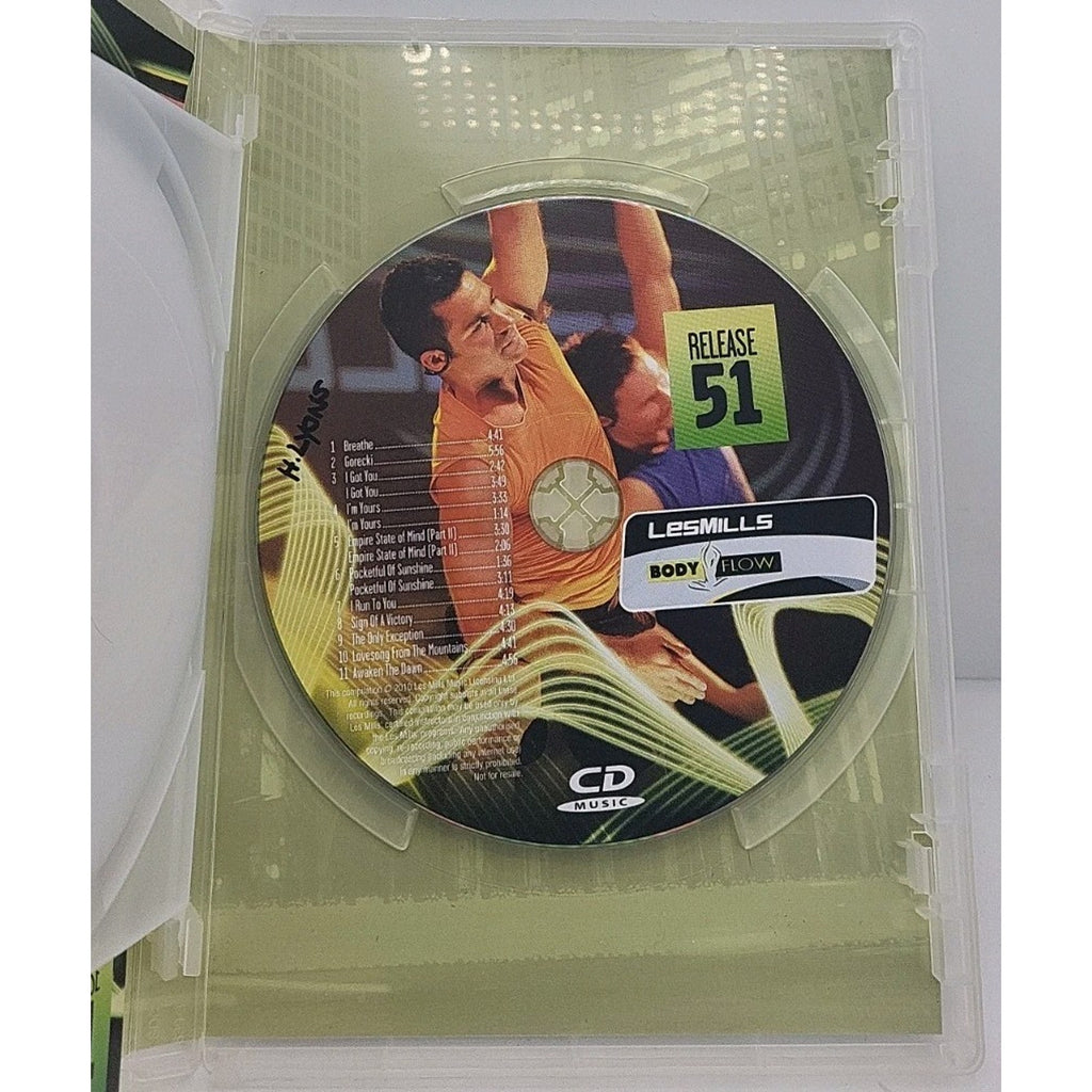 Les Mills Body Flow DVD Release 51