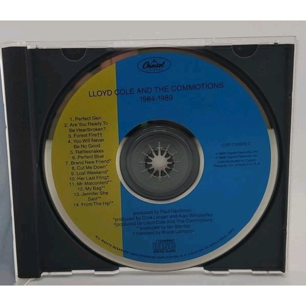 1984-1989 by Lloyd Cole and the Commotions (CD, Jul-1996, Capitol/EMI Records)