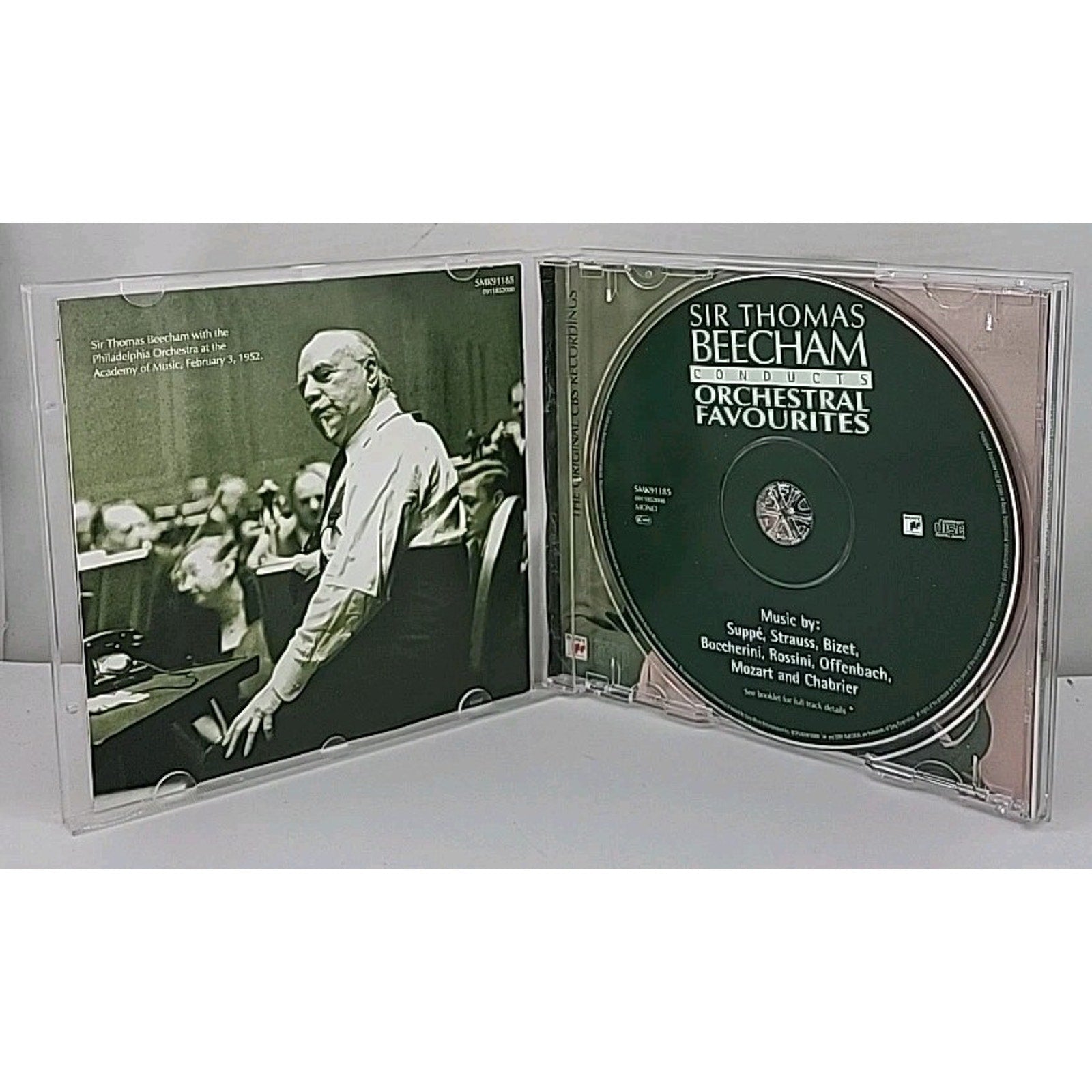 Sir Thomas Beecham Conducts Orchestral Favourites CD