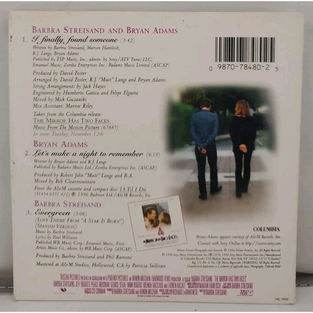 I Finally Found Someone [Single] by Barbra Streisand (CD, Nov-1996, Columbia...