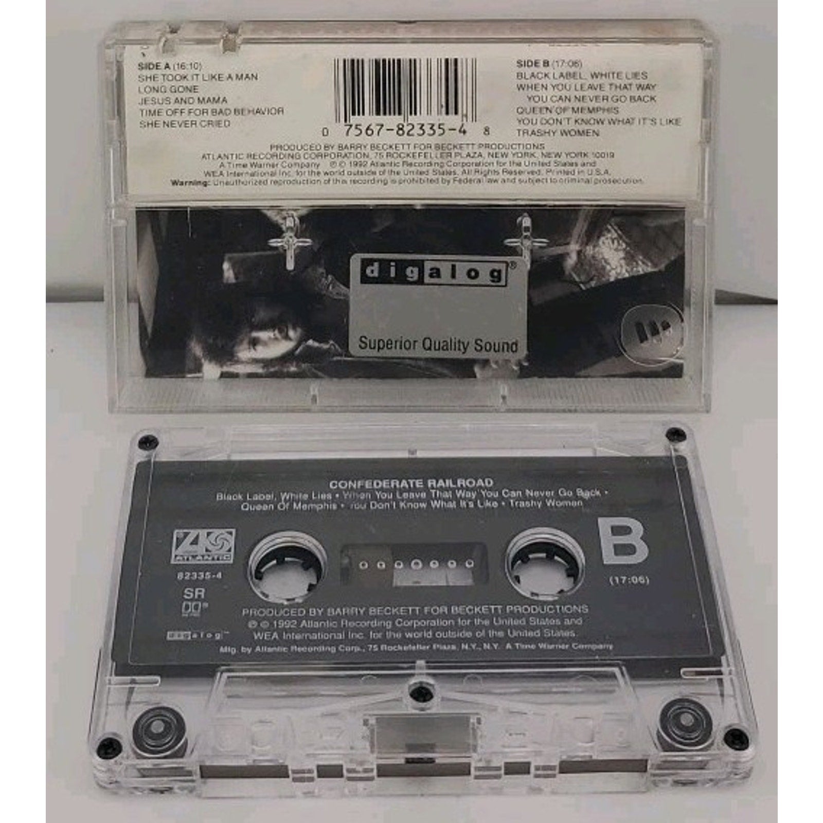 Confederate Railroad by Confederate Railroad (Cassette, 1992)