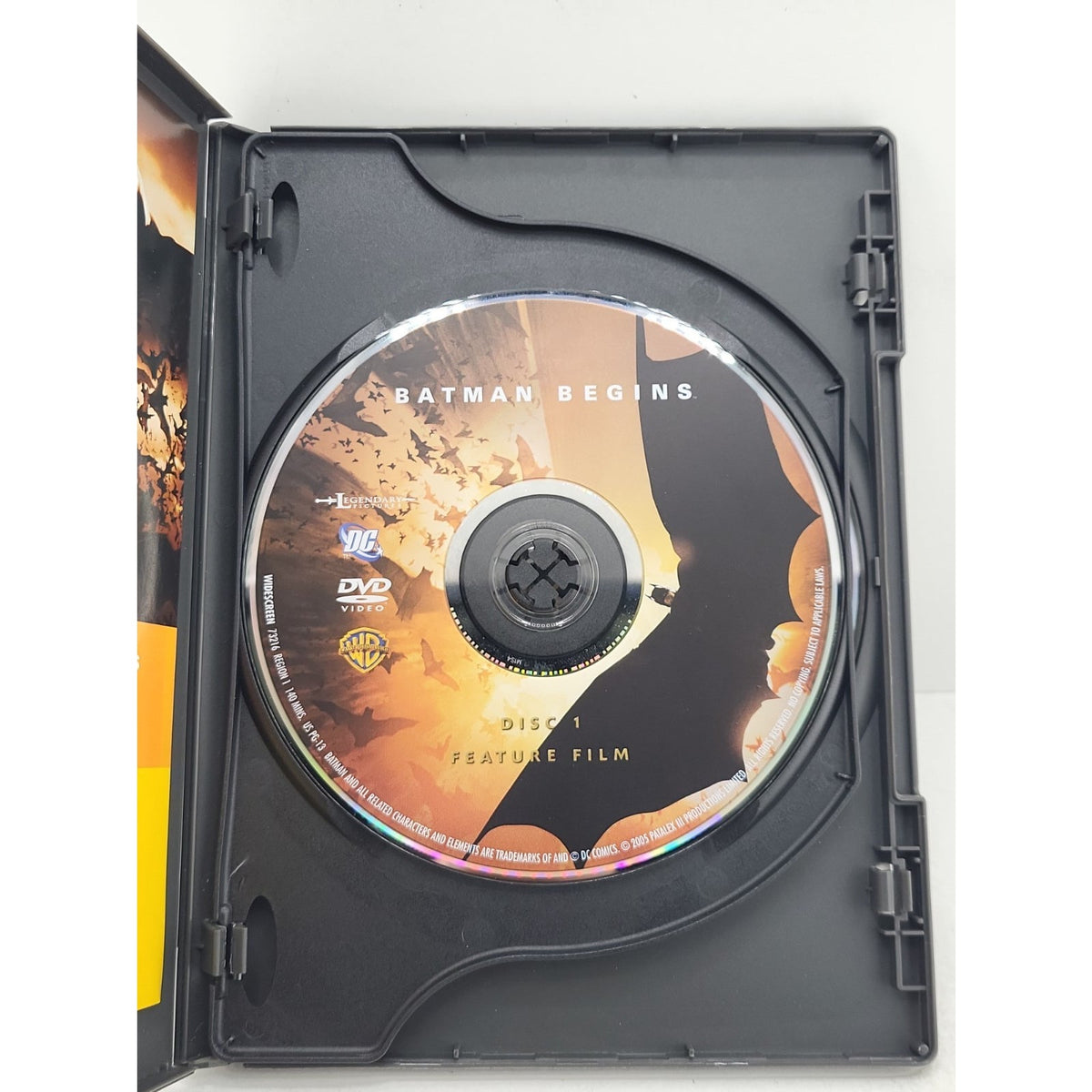 Batman Begins (DVD, 2005, 2-Disc Set, Deluxe Edition)