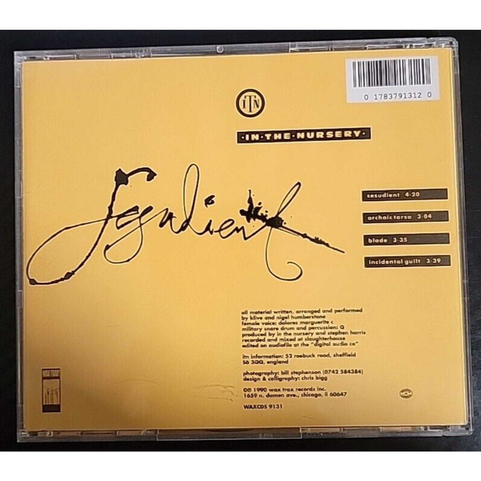 SECUDIENT In the Nursery (CD)