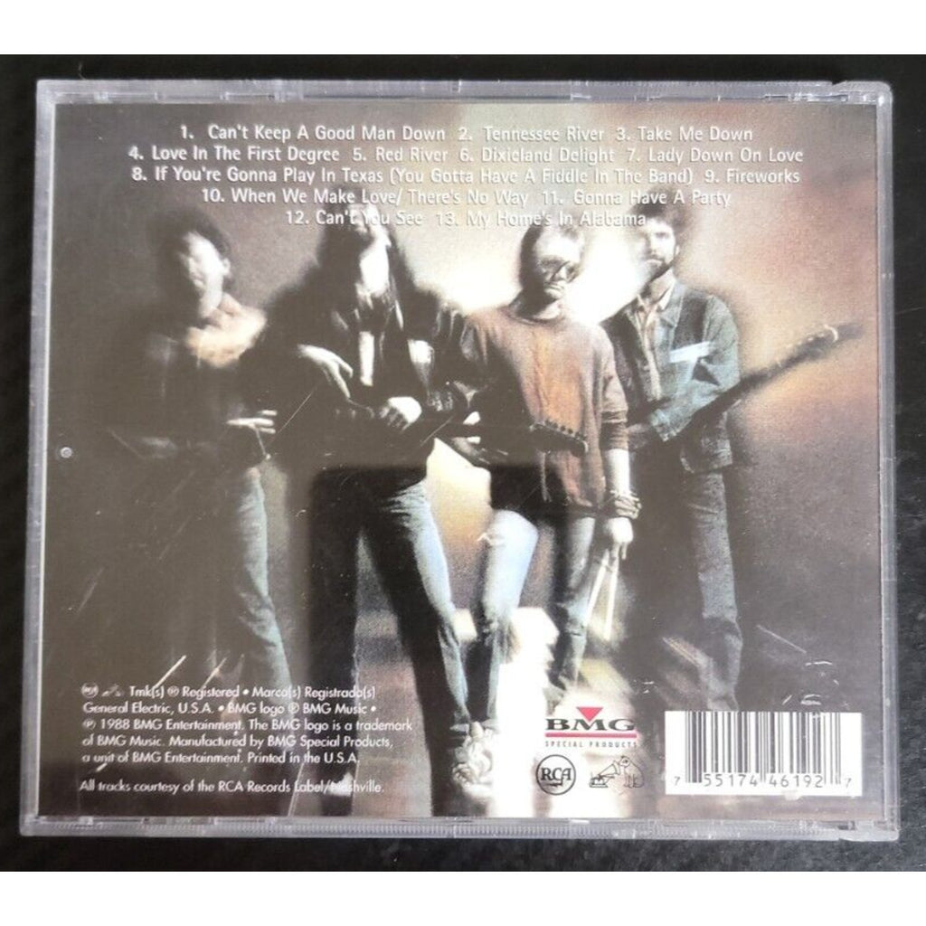 Alabama - Live By Alabama (CD, 1988)