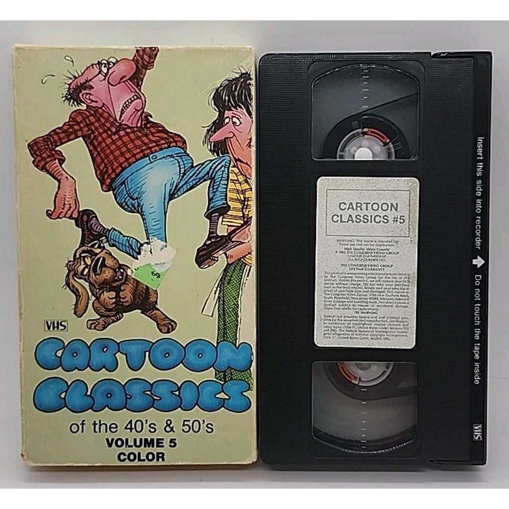 Cartoon Classics Of The 40s And 50s Vol 5 (VHS)