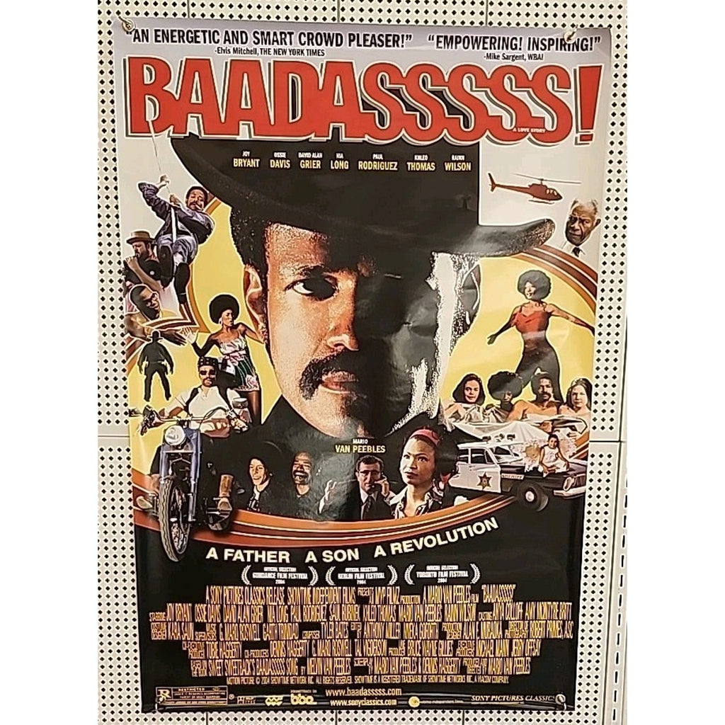 BAADASSSSS! Original 2003 One-Sheet - Mario Van Peebles, Nia Movie Poster 27x40