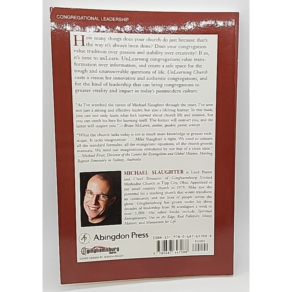 UnLearning Church : New Edition by Mike Slaughter (2008, Trade Paperback)