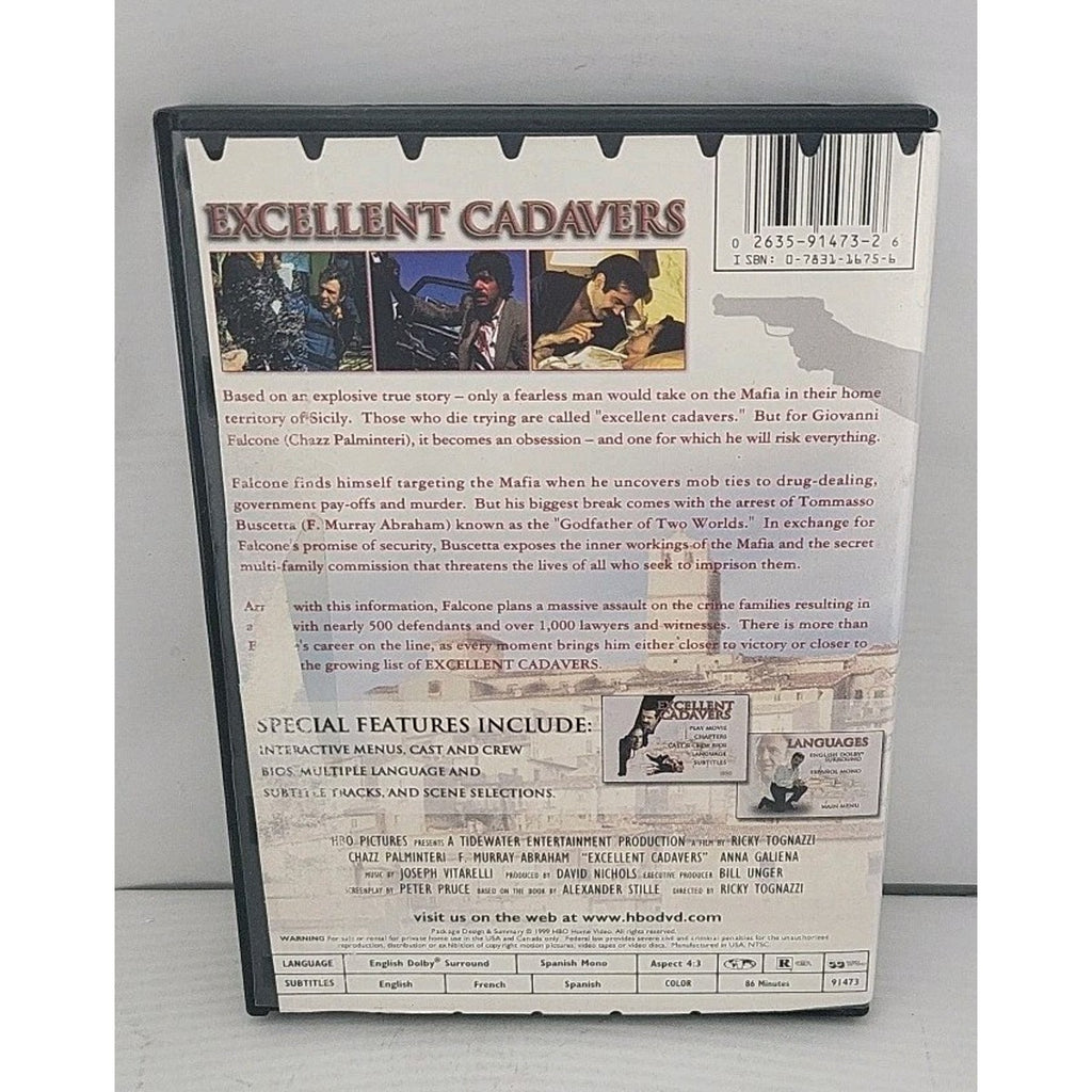 Excellent Cadavers (DVD, 1998)