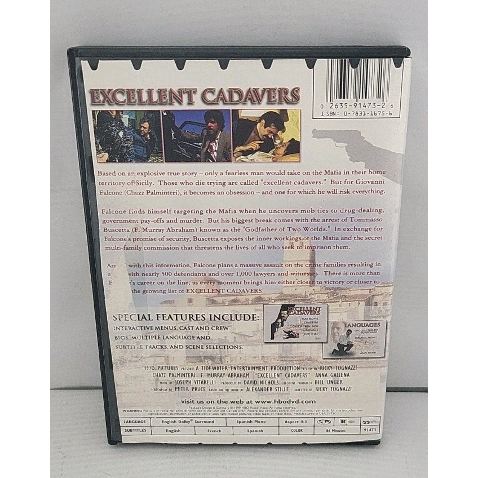 Excellent Cadavers (DVD, 1998)
