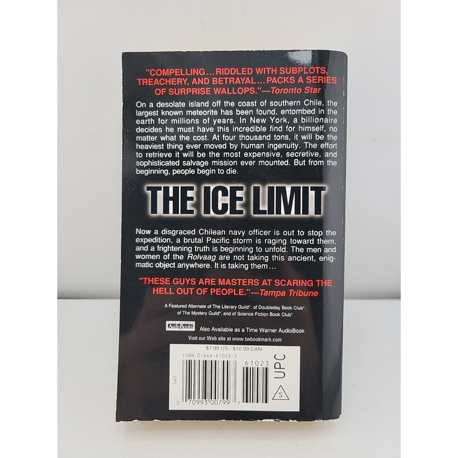 Ice Limit by Douglas Preston and Lincoln Child (2001, Trade Paperback)