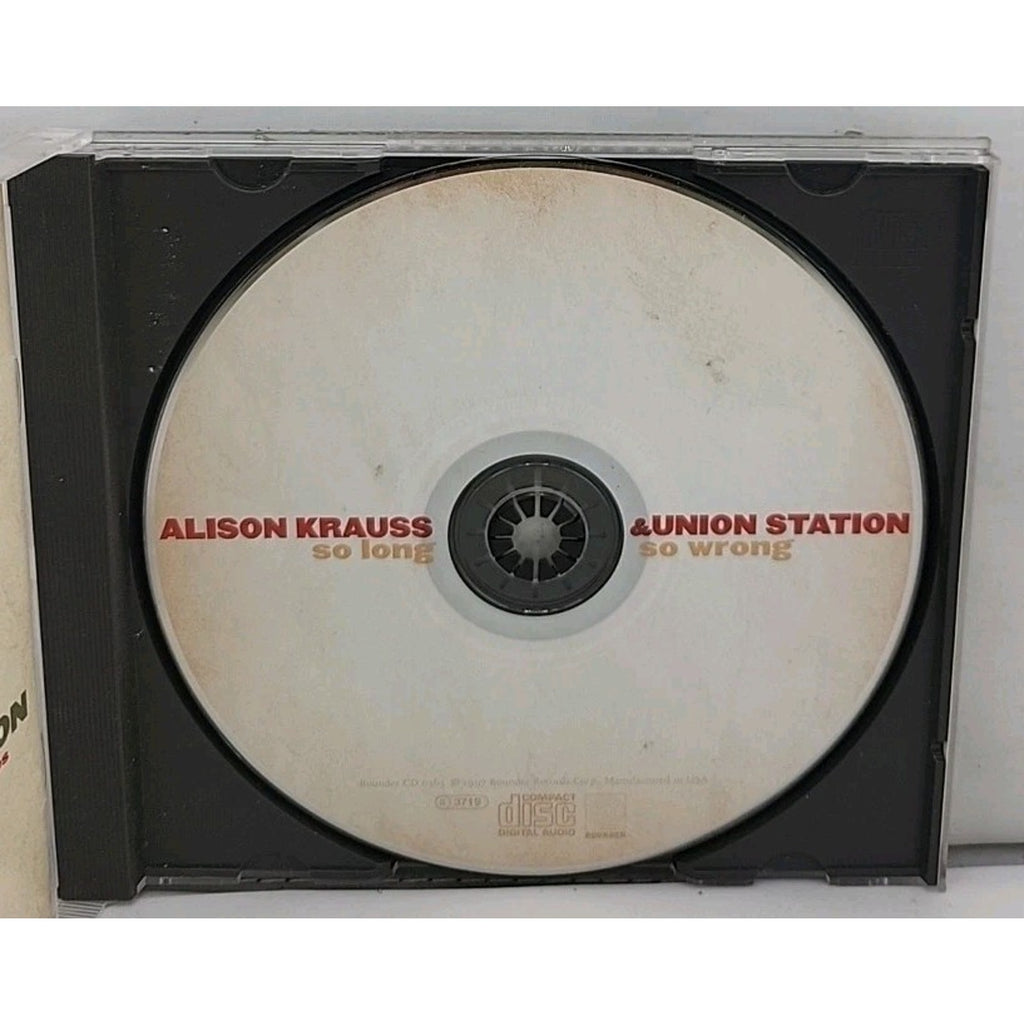 So Long So Wrong by Krauss, Alison (CD, 1997)