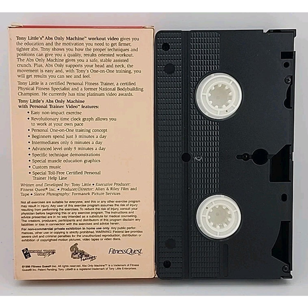 Tony Little, Abs Only Machine (VHS)