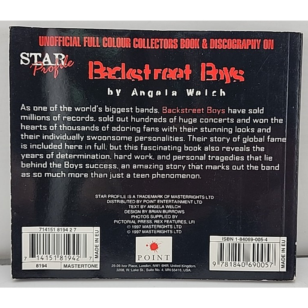 The Backstreet Boys - Star Profile 100 Page Booklet